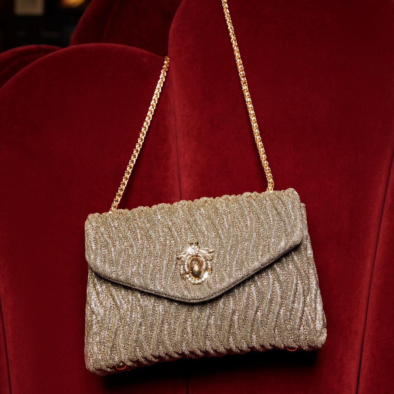 ⁦Minimal Leather Crossbody Bag⁩ - الصورة ⁦4⁩